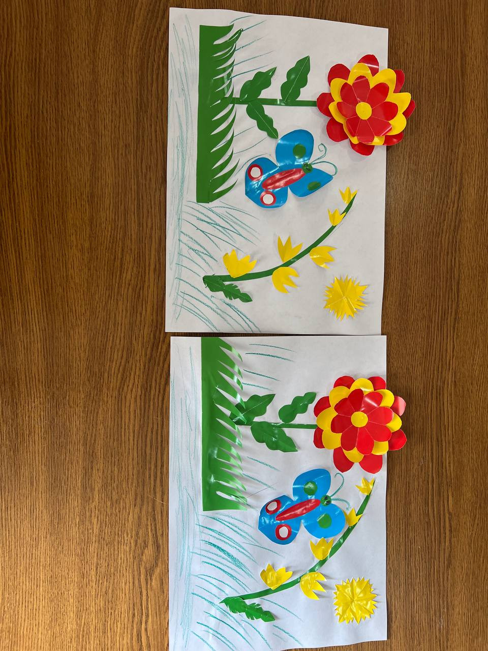 Занятие по аппликации