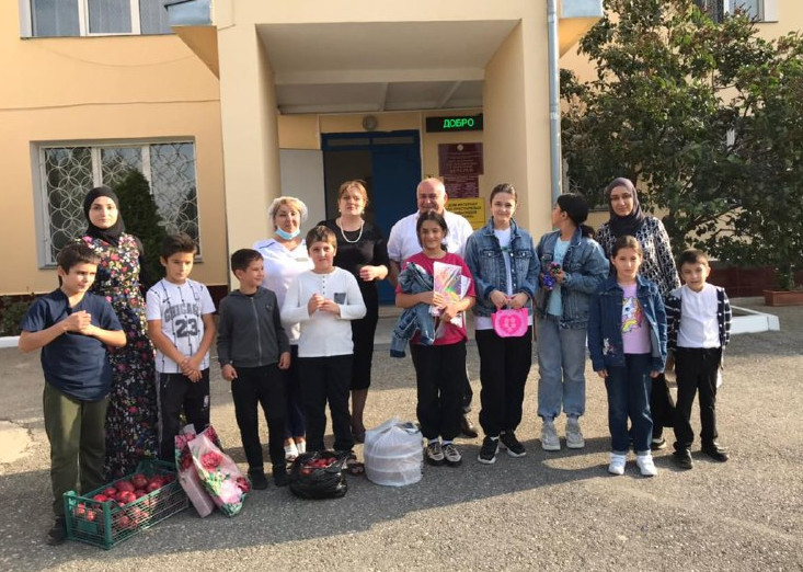 В гостях у жильцов дом- интерната " Ветеран"