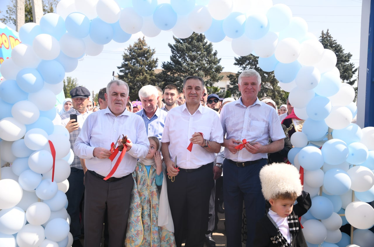 Открытие детского сада