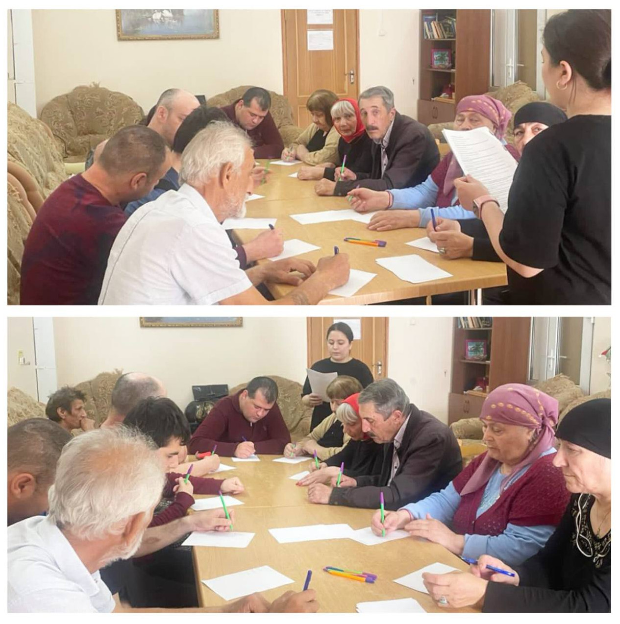 26 мая в рамках Школы безопасности в отделении социального обслуживания граждан пожилого возраста и инвалидов в полустационарной форме юрист центра Ф.Рамазанова провела профилактическую беседу с подопечными, на тему "Как не стать жертвой мошенников?"