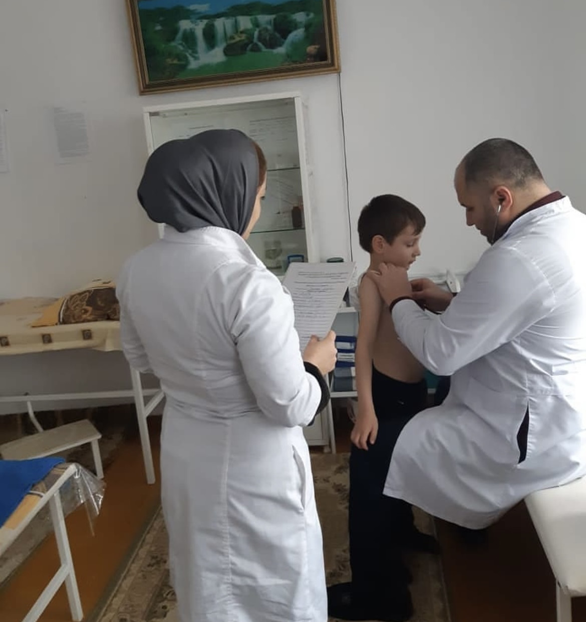 "Осмотр педиатра"