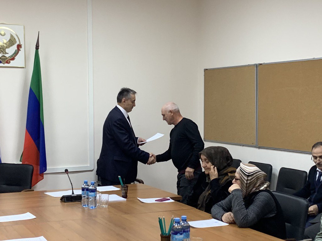 МИНТРУД ДАГЕСТАНА ВЫДАЛ 14 СУБСИДИЙ НА УЛУЧШЕНИЕ ЖИЛИЩНЫХ УСЛОВИЙ ОТДЕЛЬНОЙ КАТЕГОРИИ ГРАЖДАН