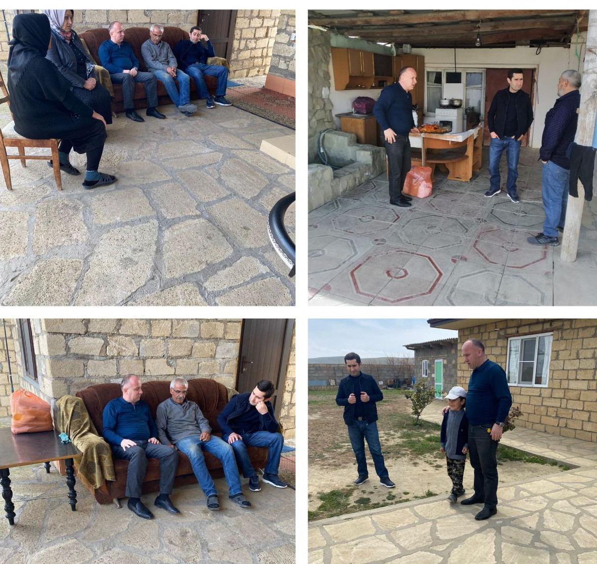 В преддверии праздника Ураза-Байрам директор ГБУ КЦСОН "Дербентский район" посетил семьи военнослужащих.