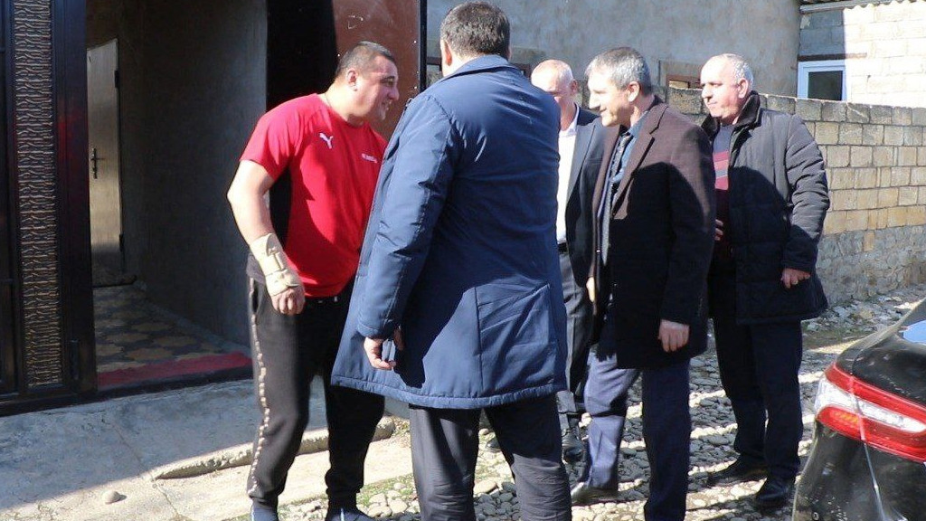 Посещение семьи военнослужащего, участника СВО.