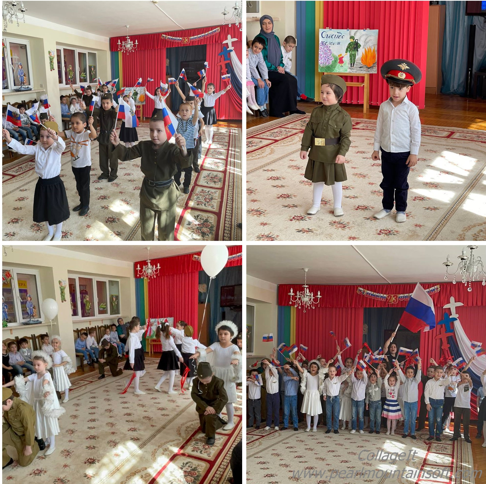 Музыкальное мероприятие, посвященное Дню Защитника Отечества прошло в дошкольном отделении ГКУ РД СРЦН (г. Махачкала)