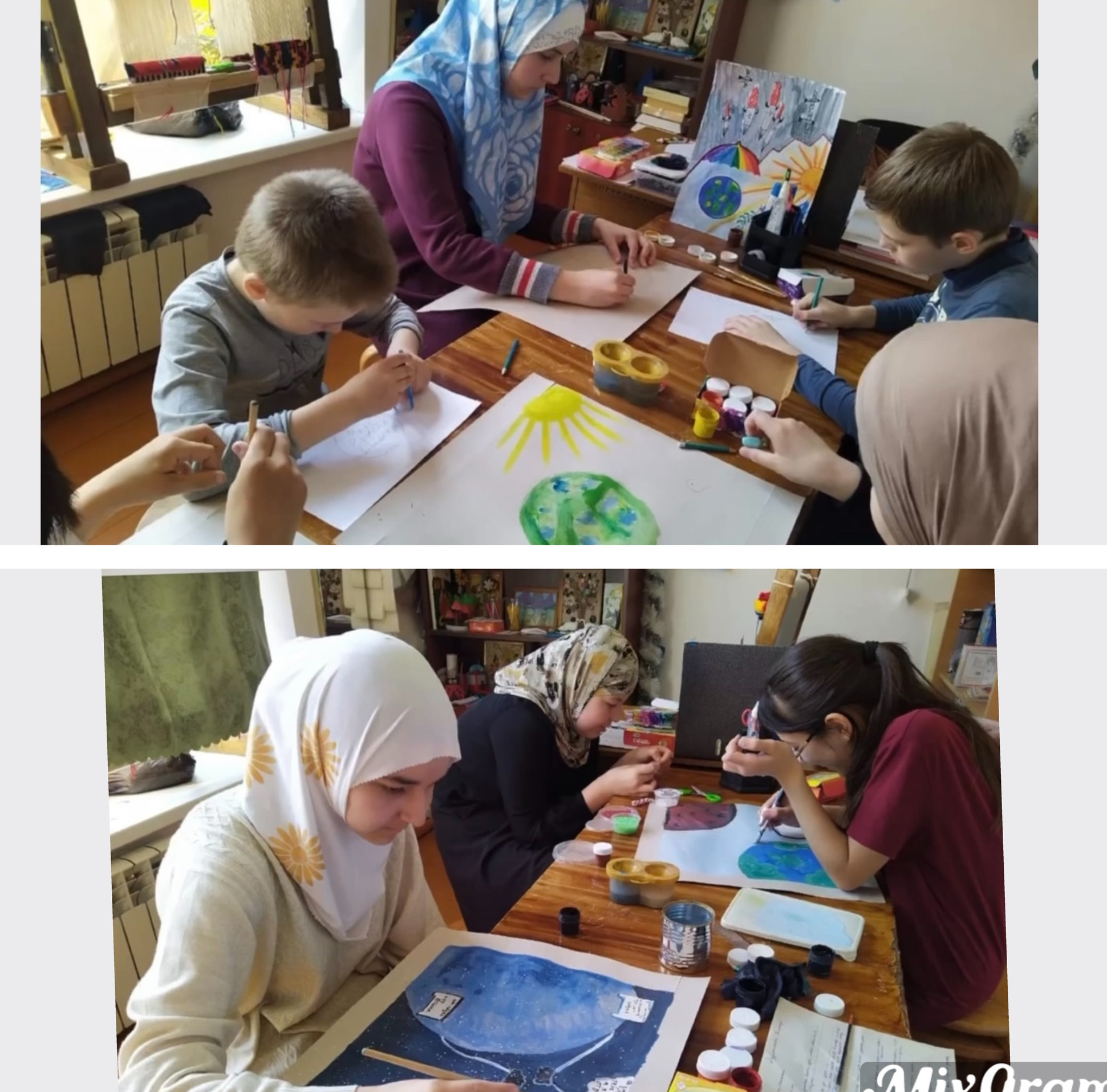 "Дети России за мир"- подготовка к конкурсу