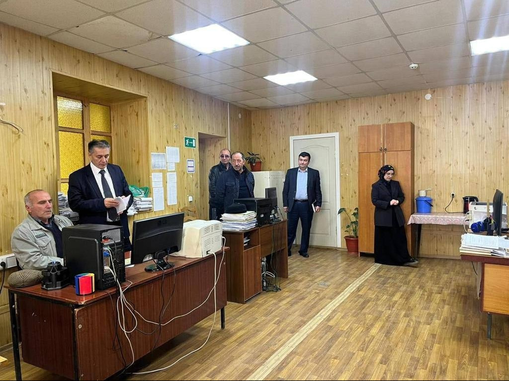 Абдурахман Махмудов проинспектировал деятельность подведомственных учреждений министерства в МО «Лакский район»