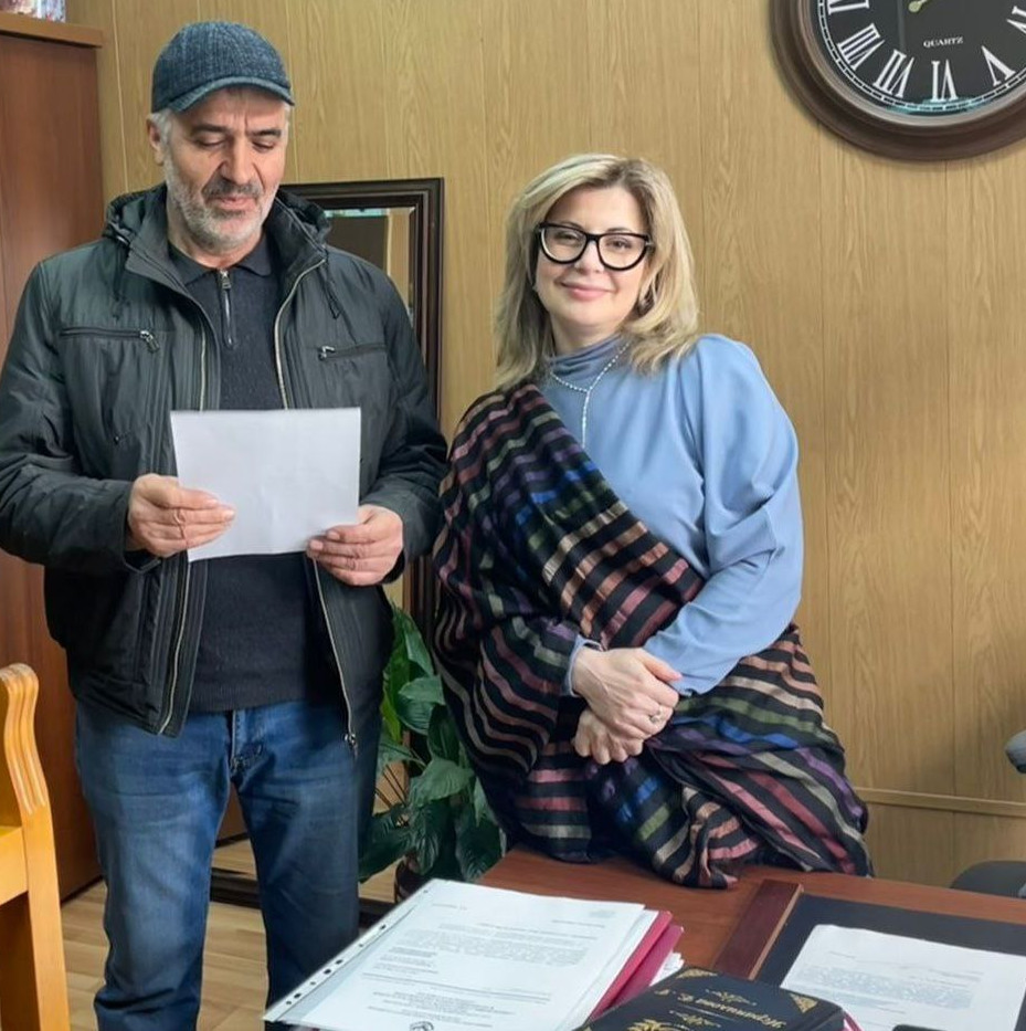 Вручение свидетельств.