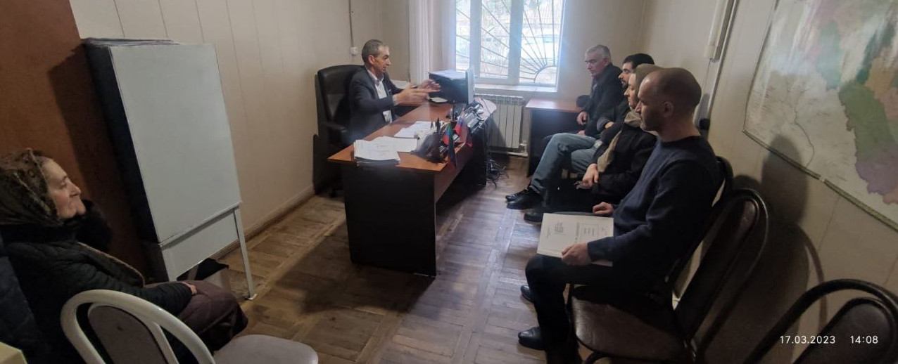 Заседании комиссии по соцконтракту