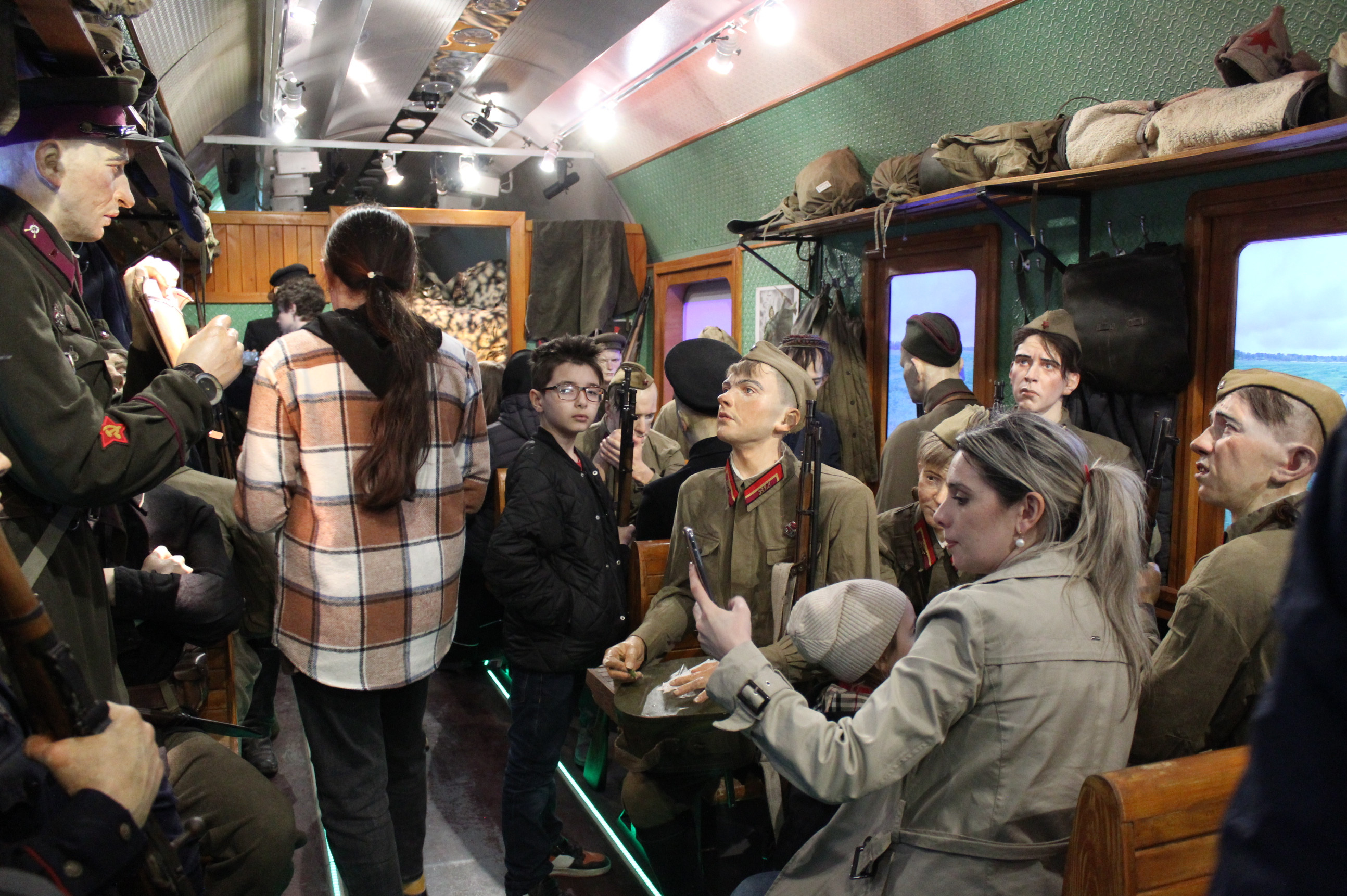 "Поезд Победы" прибыл в Кизляр.