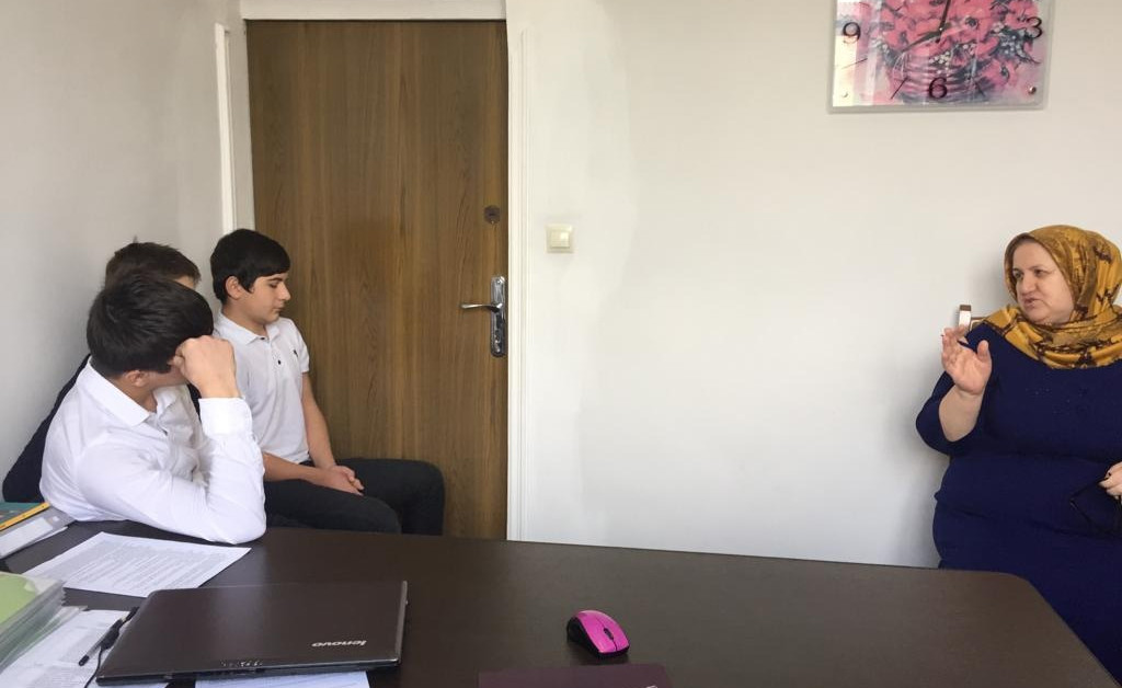 Проведение беседы с несовершеннолетними "группы риска".