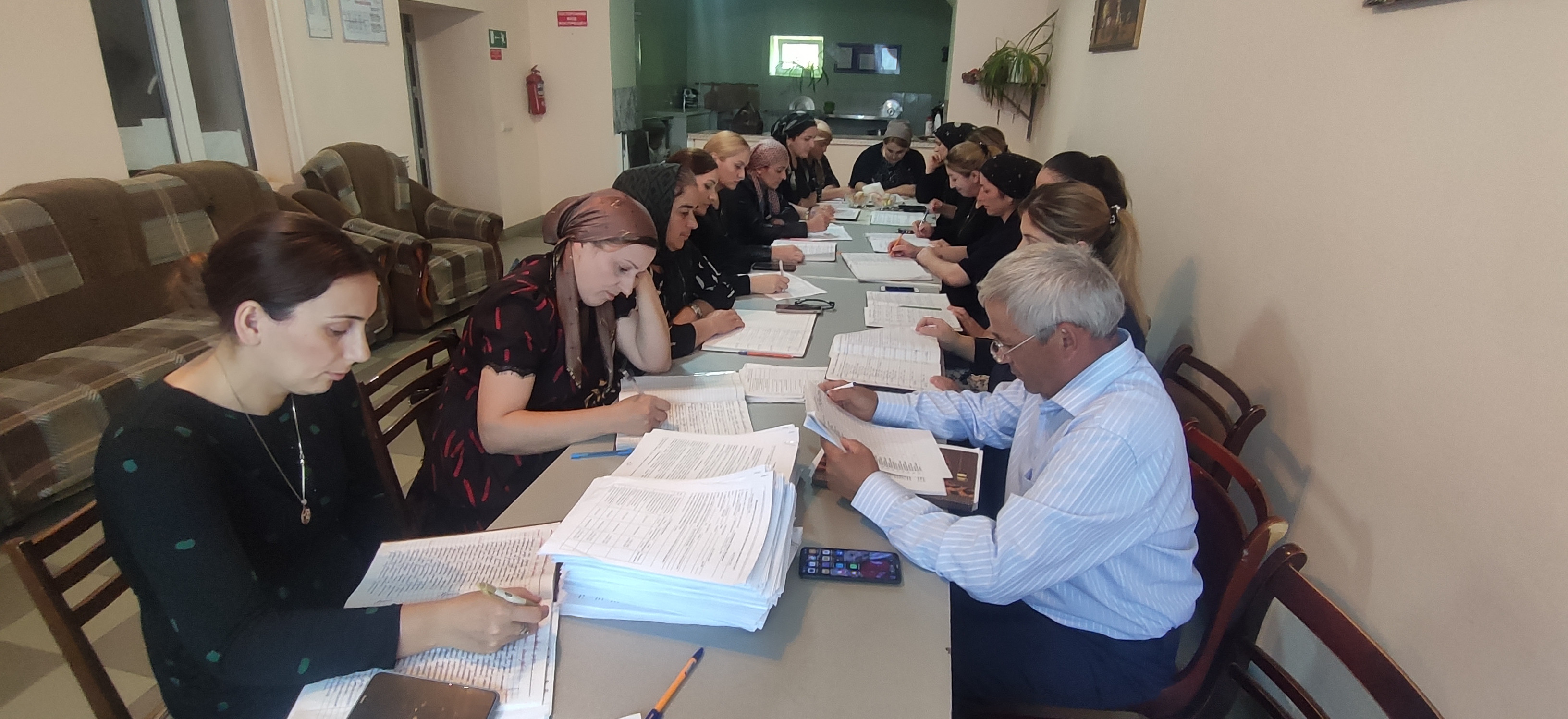 Собрание социальных работников отделения социального обслуживания на дому  граждан пожилого возраста и инвалидов №3