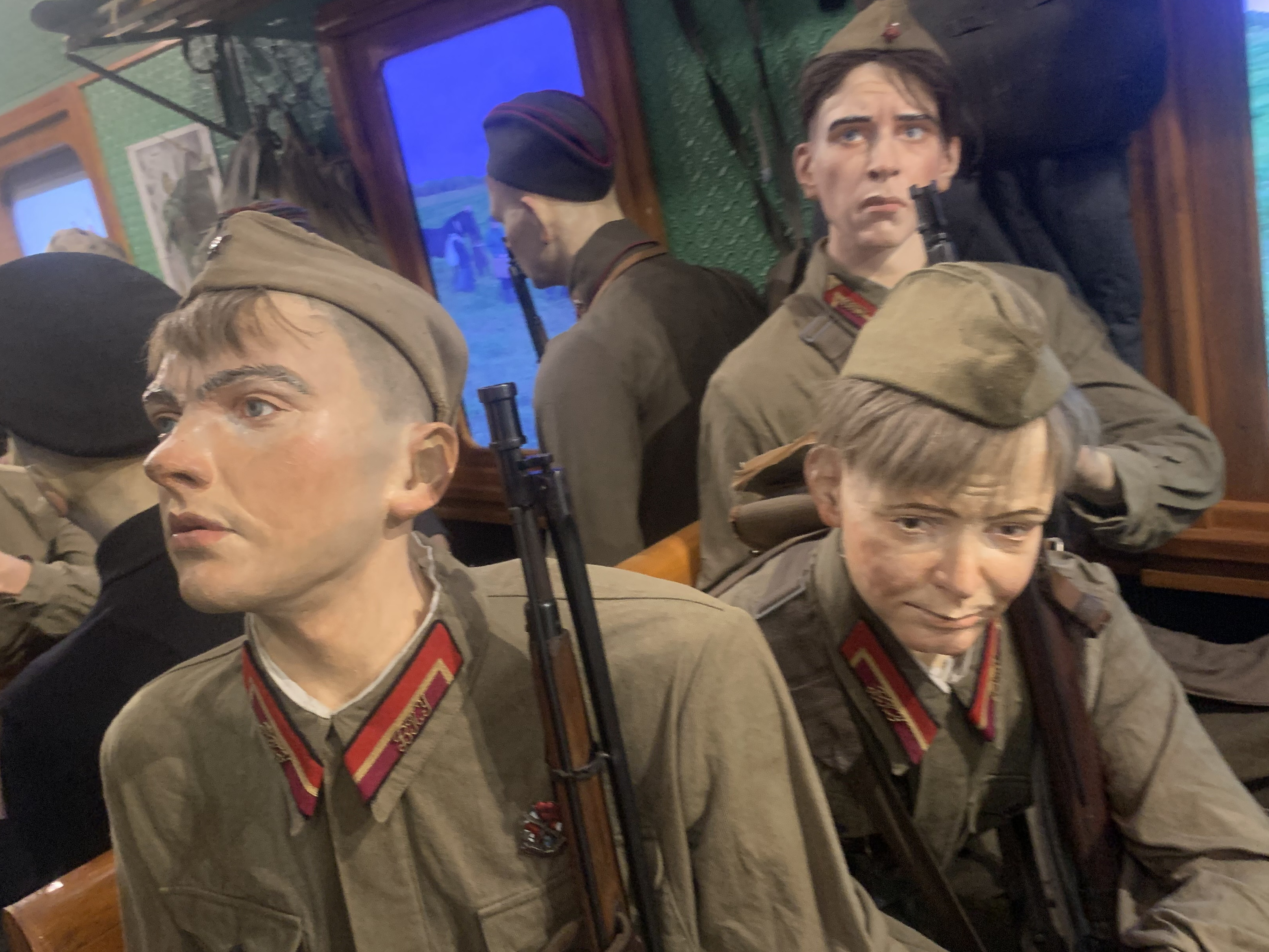 "ПОЕЗД ПОБЕДЫ"-прибыл в город  Кизляр !