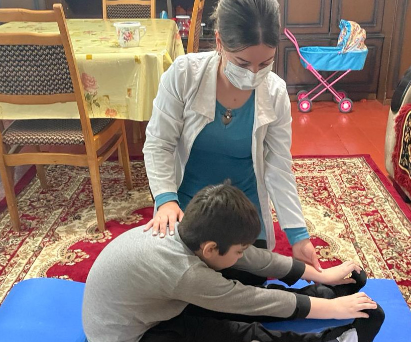 ЛФК занятия с подопечными