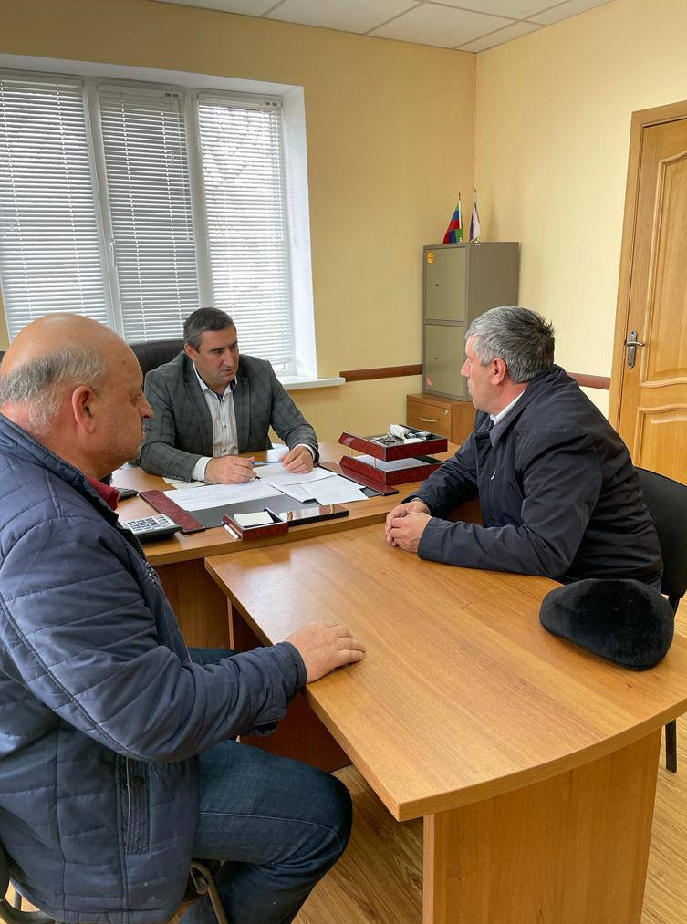 ВСТРЕЧА С ПРЕДСЕДАТЕЛЕМ ОРГАНИЗАЦИИ  ОБЩЕСТВА СЛЕПЫХ