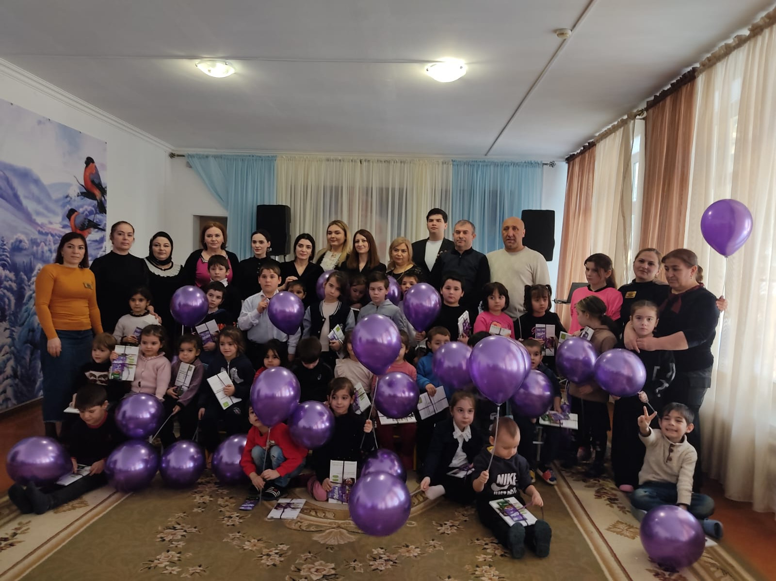 Представители Центра Традиционной Культуры народов России имени Абасова Б.Х. порадовали своим визитом подопечных СРЦН Минтруда РД в Хасавюртовском районе