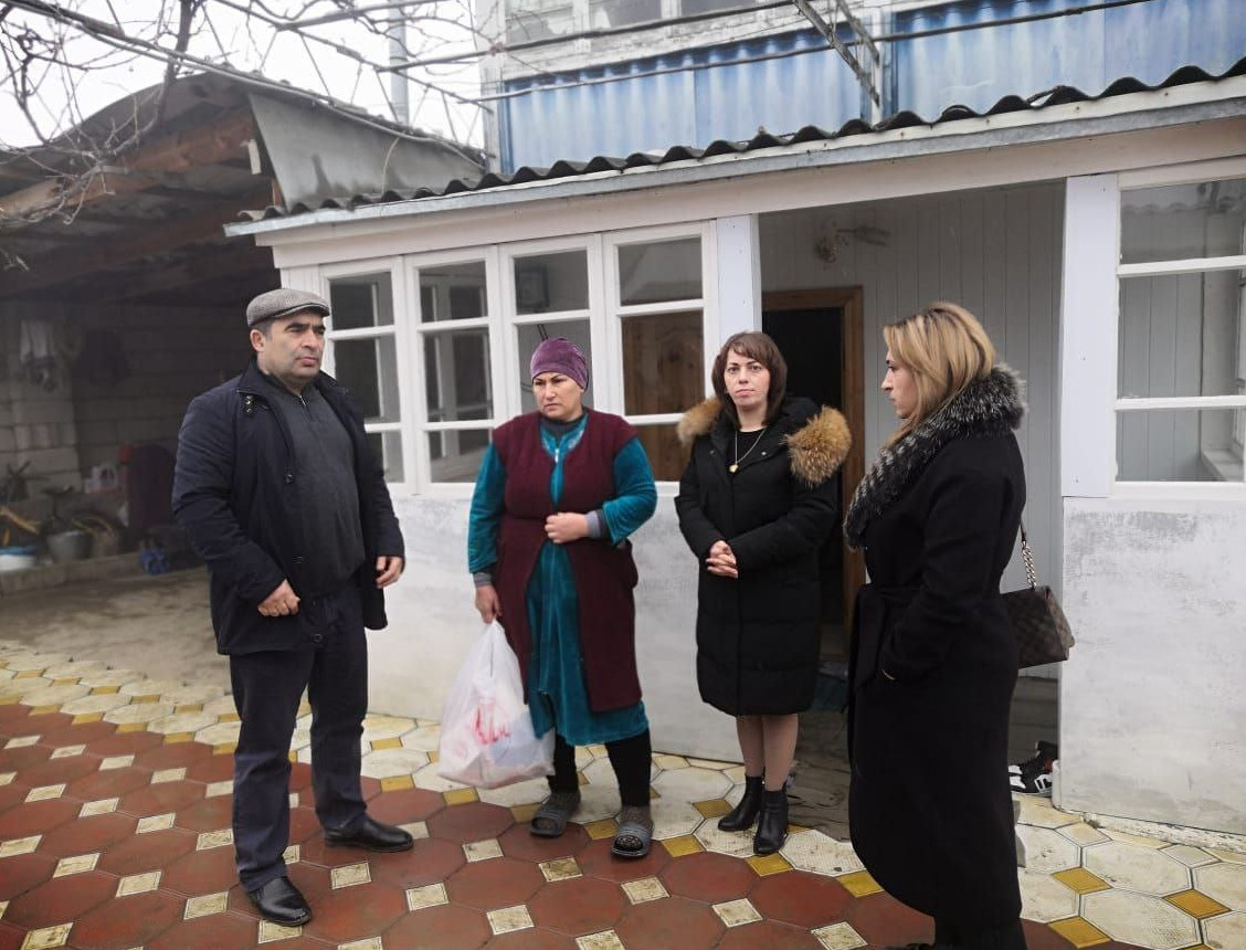 ВЫЕЗД МОБИЛЬНОЙ БРИГАДЫ К СЕМЬЕ МОБИЛИЗОВАННОГО ГРАЖДАНИНА