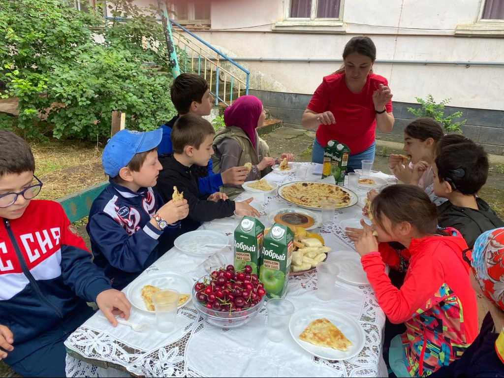 Внеурочное занятие на тему "Пикник".