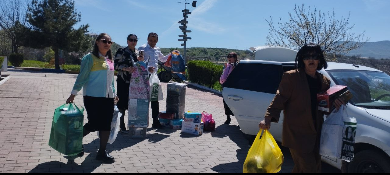 Комплексный центр Минтруда РД в Карабудахкентском районе организовал очередную помощь для граждан, прибывших в республику из Белгородской области