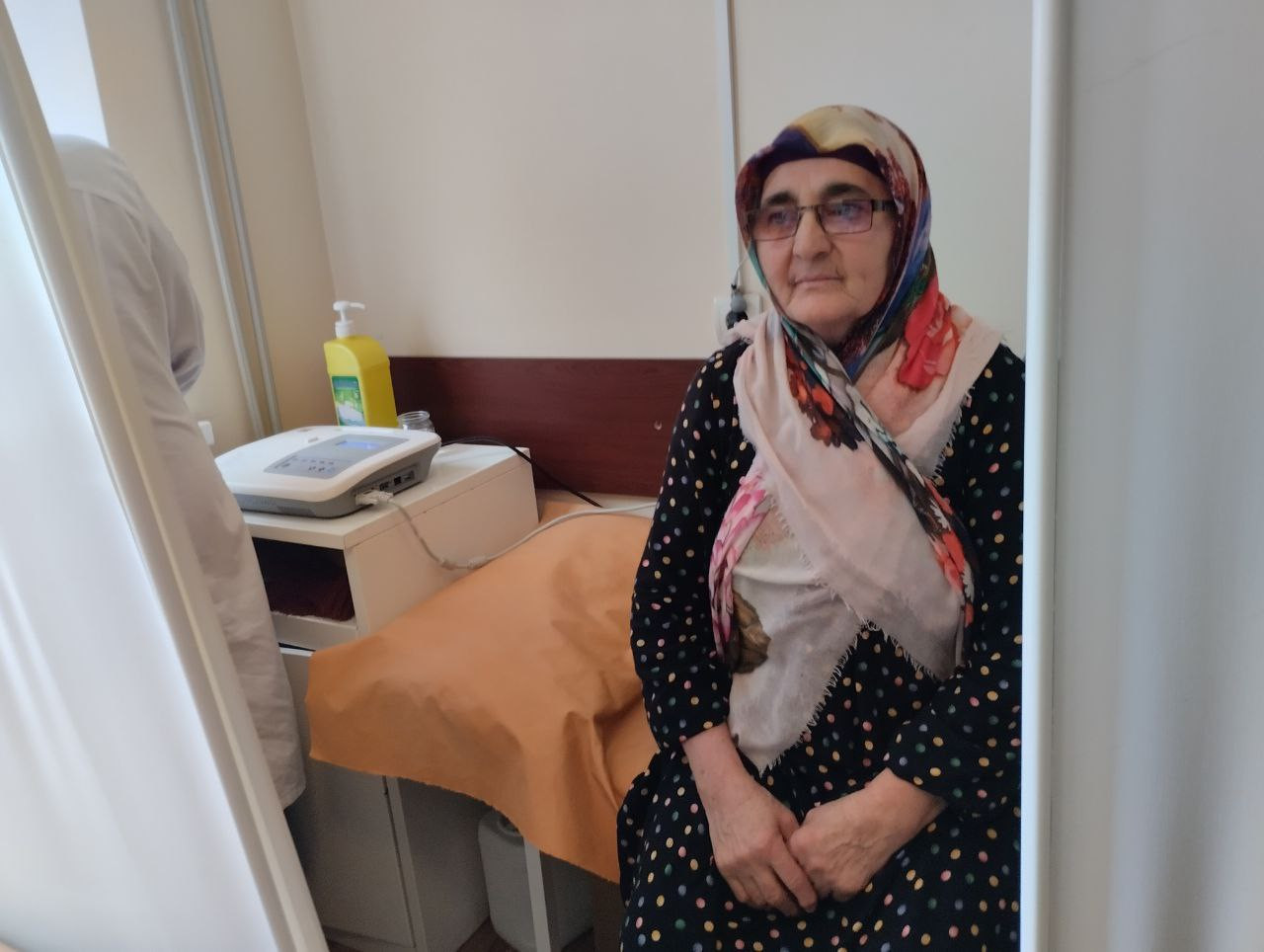 16.11.2023г. Селение  Новый -Чиркей, выезд мобильной бригады «Старшее поколение»