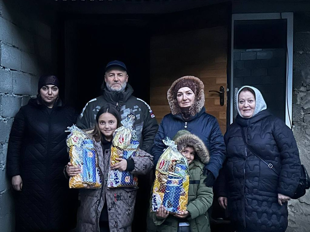 Оказание материальной помощи семьям мобилизованных граждан.