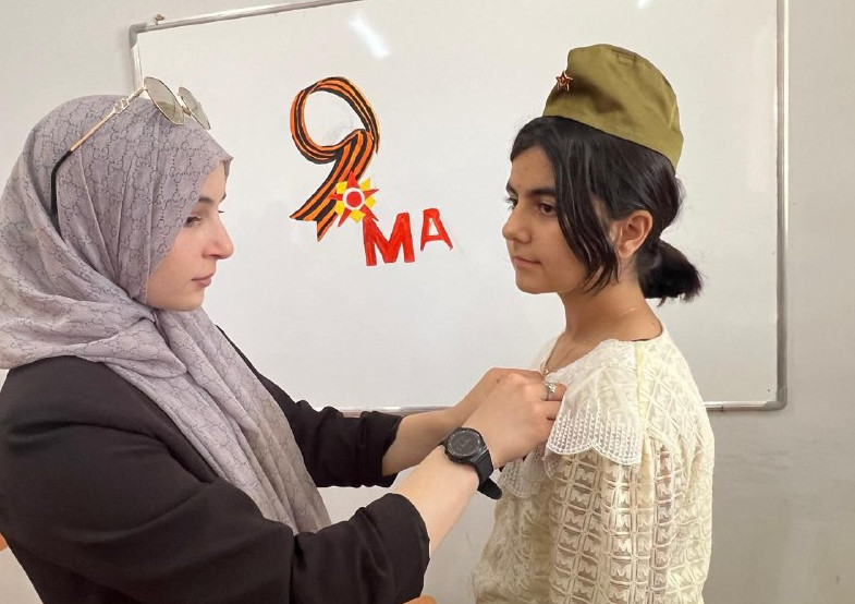 Акция "Георгиевская лента" в с.Усемикент