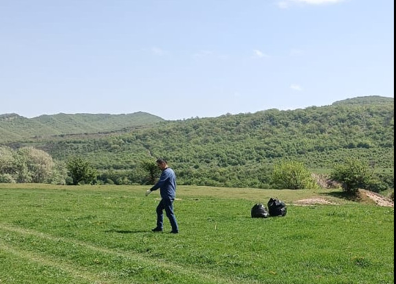 Субботник в Казбековском районе