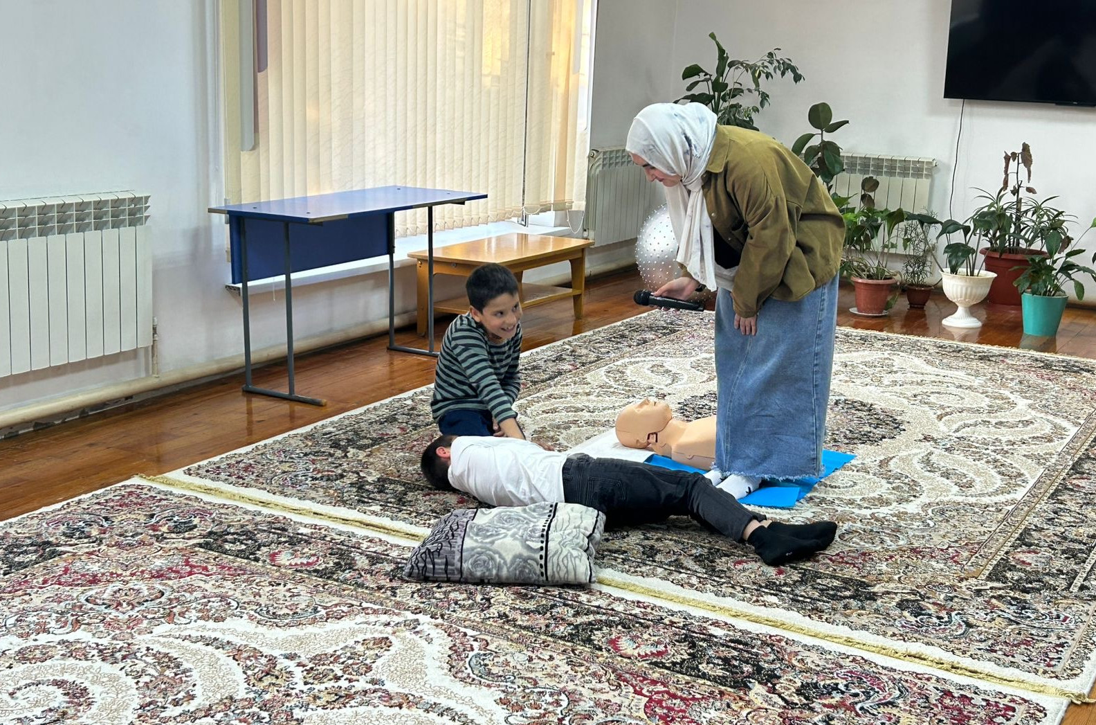 В гостях волонтерское движение «Молодёжь Кизилюрта»