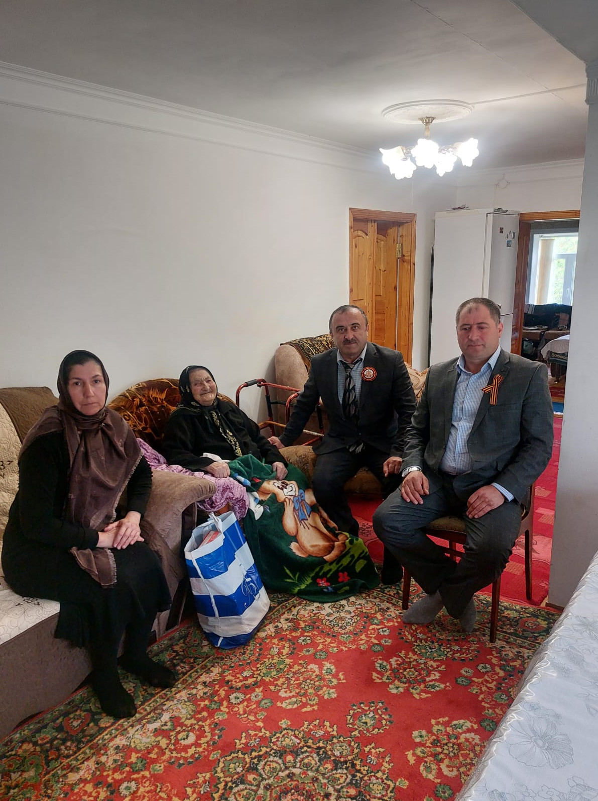 Посещение  семей участников ВОВ и СВО