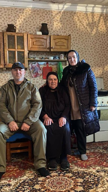 Посещение на дому семей мобилизованных граждан.