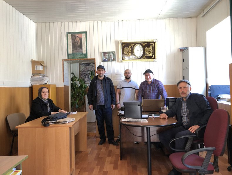 Сотрудники центра занятости "Унцукульского района" с рабочим визитом посетили село Ашильта.