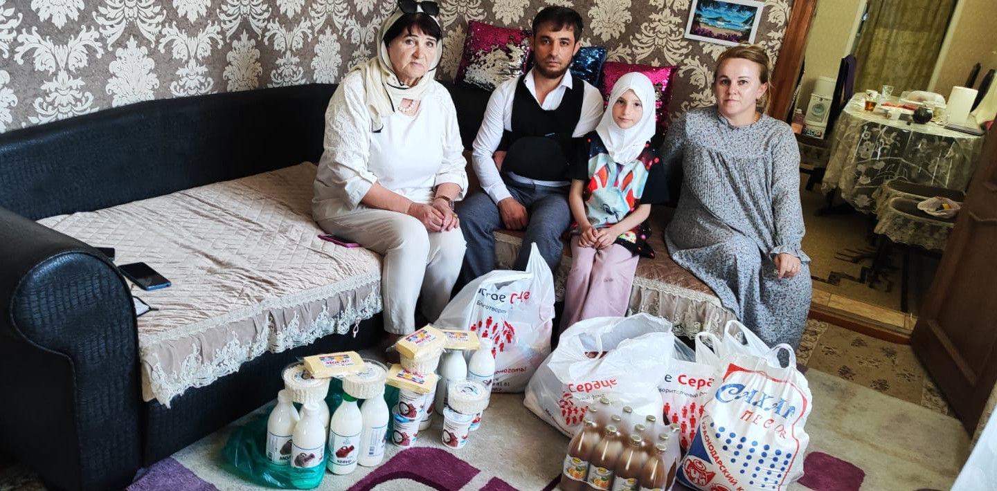 Посещение участника СВО