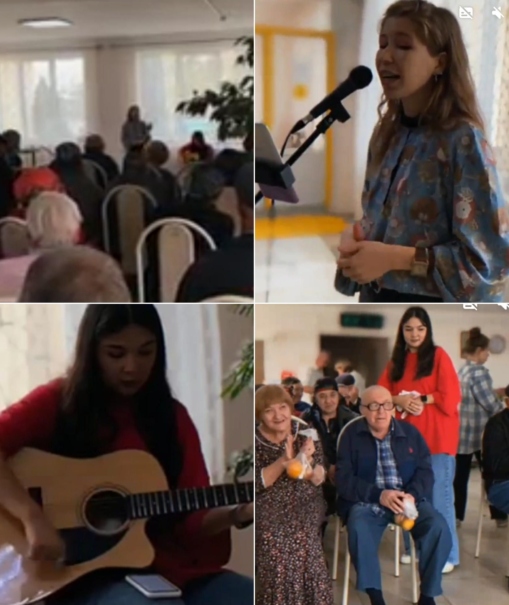 Команда волонтёров Каспийска DieselDuck с концертной программой посетили дом - интернат "Ветеран"