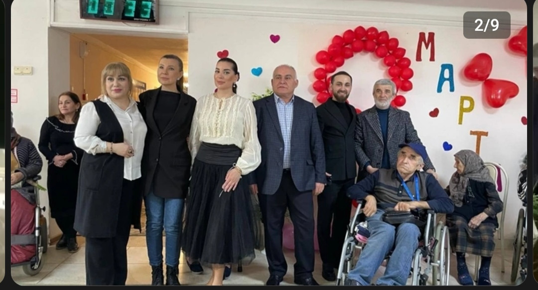 Праздничное мероприятие приуроченное Международному женскому Дню 8 марта