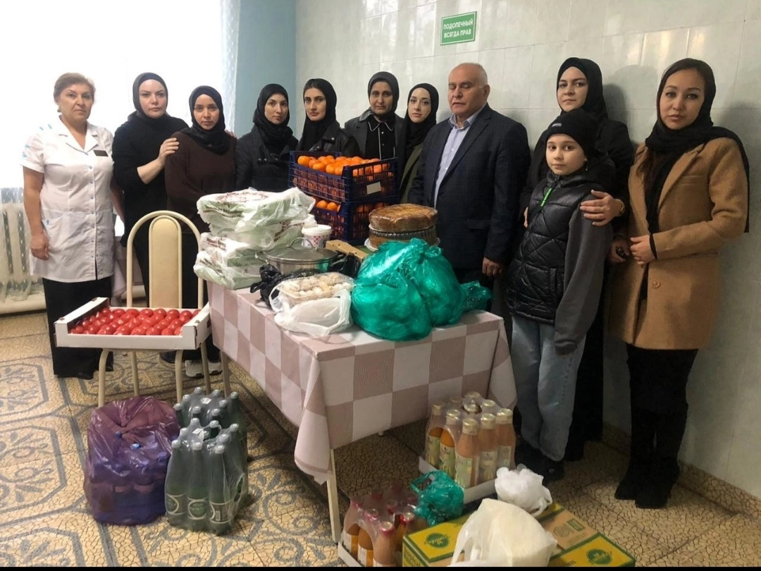 Представители сообщества родных погибших на СВО посетили  Дом-интернат "Ветеран"