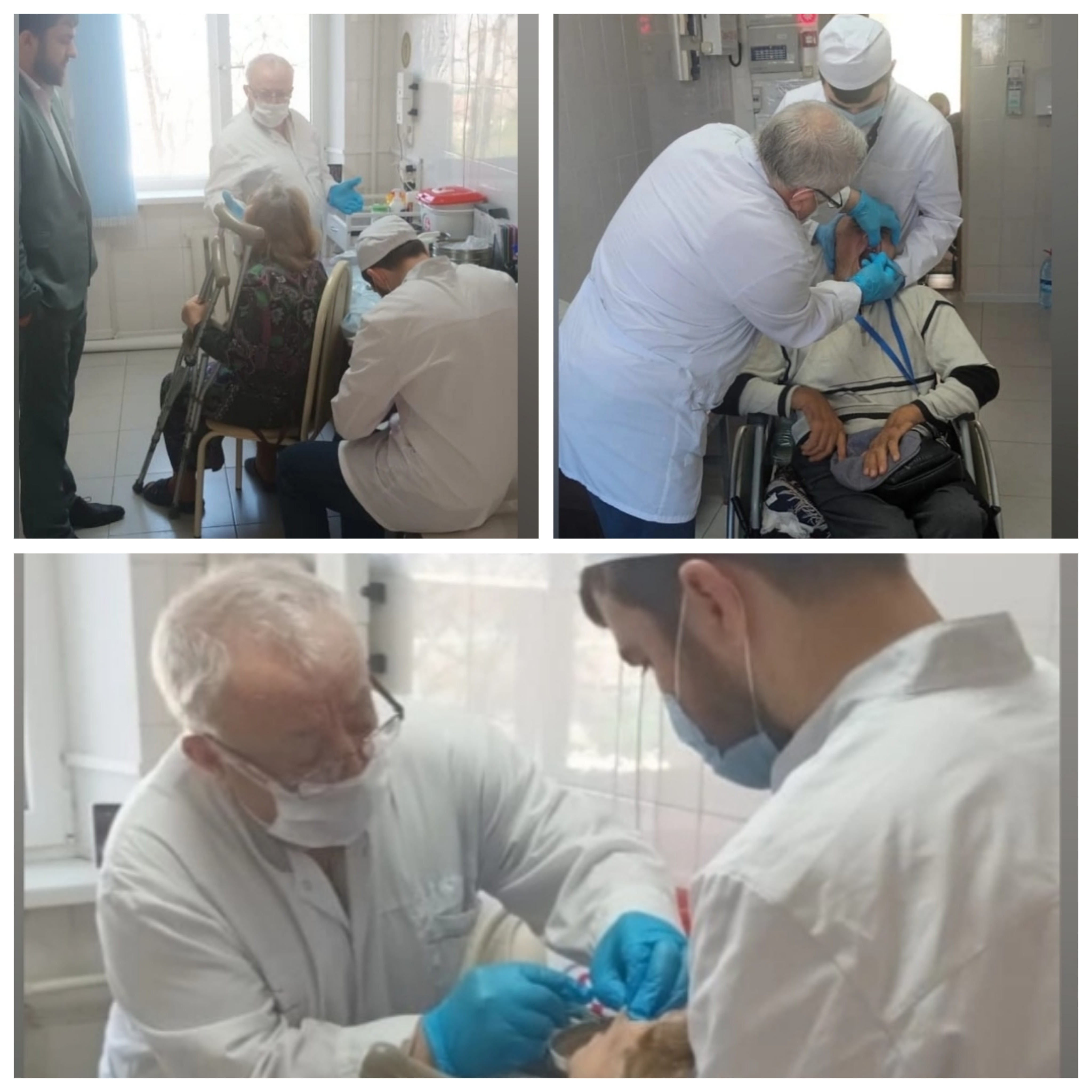 С благотворительной акцией "Подари улыбку" наш Дом-интернат посетили выпускники отделения стоматологии и ортопедии ФГБОУ Медицинский колледж при Медуниверситете