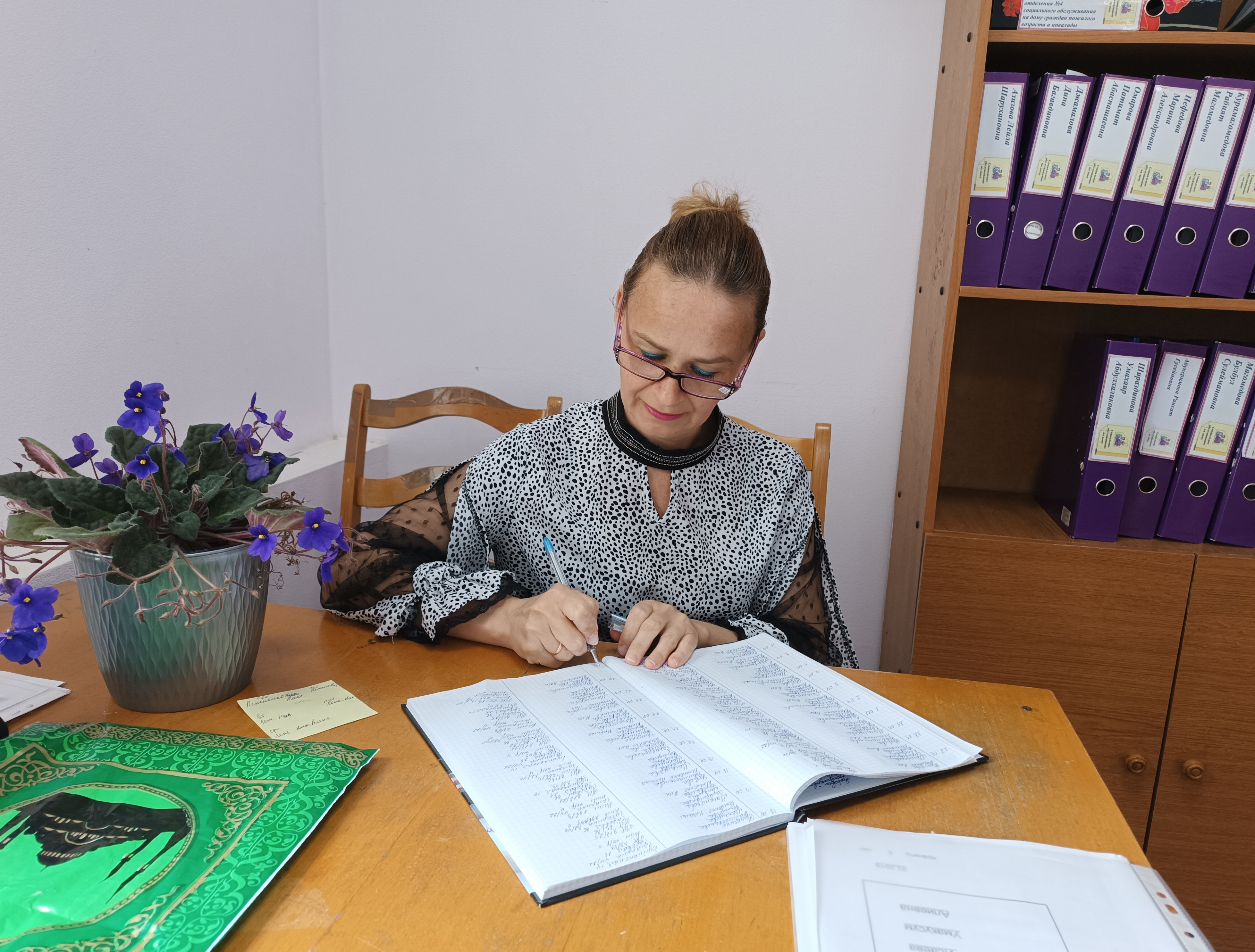 Рабочие моменты социальных работников.