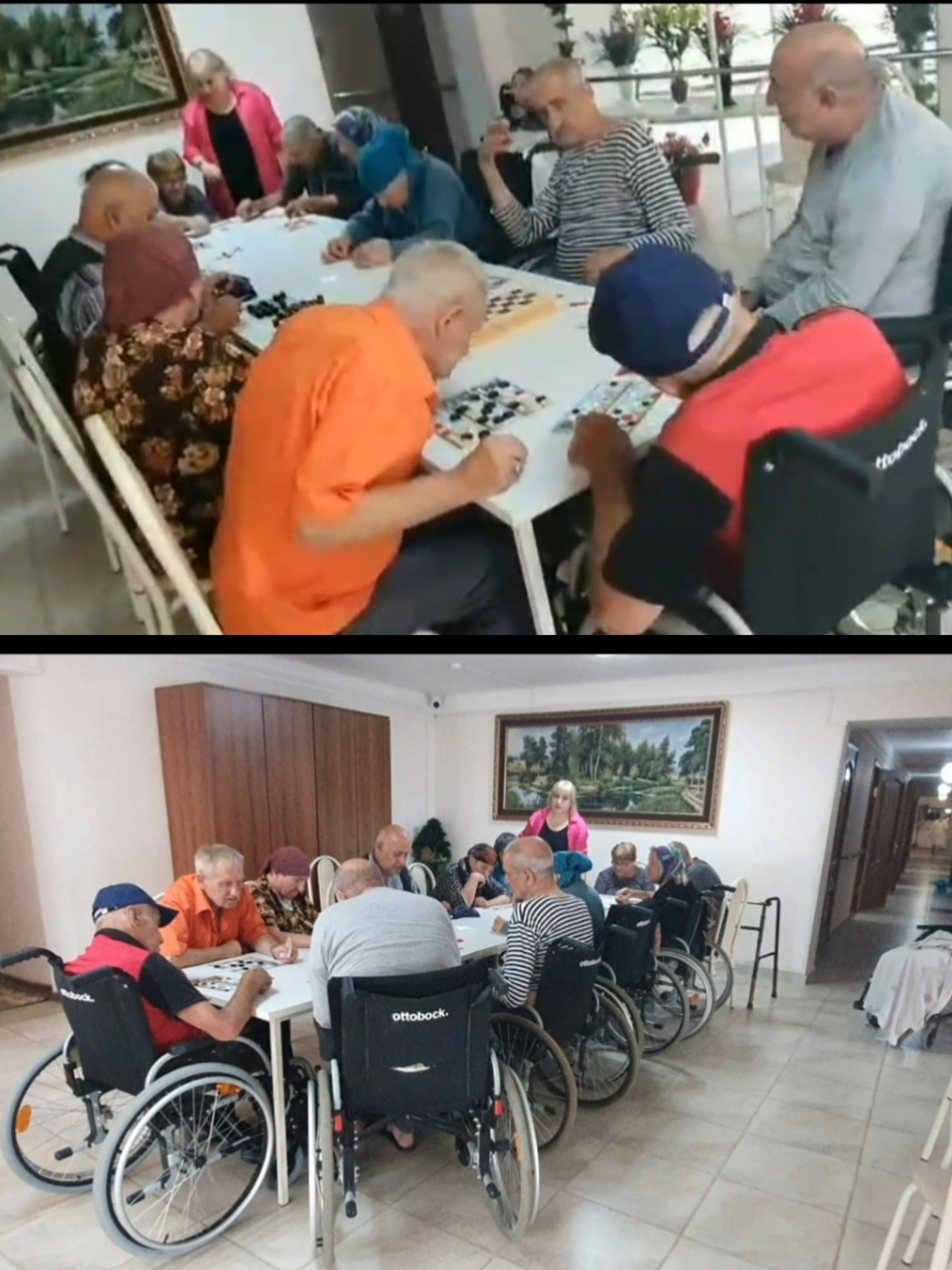 В доме - интернате "Ветеран" для проживающих провели Игровую терапию "Русское лото"