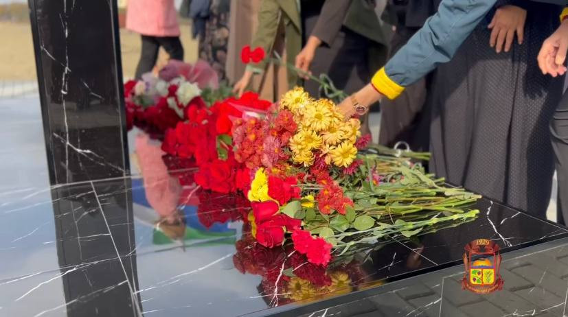 Официальное открытие Сада памяти в Кизлярском районе.