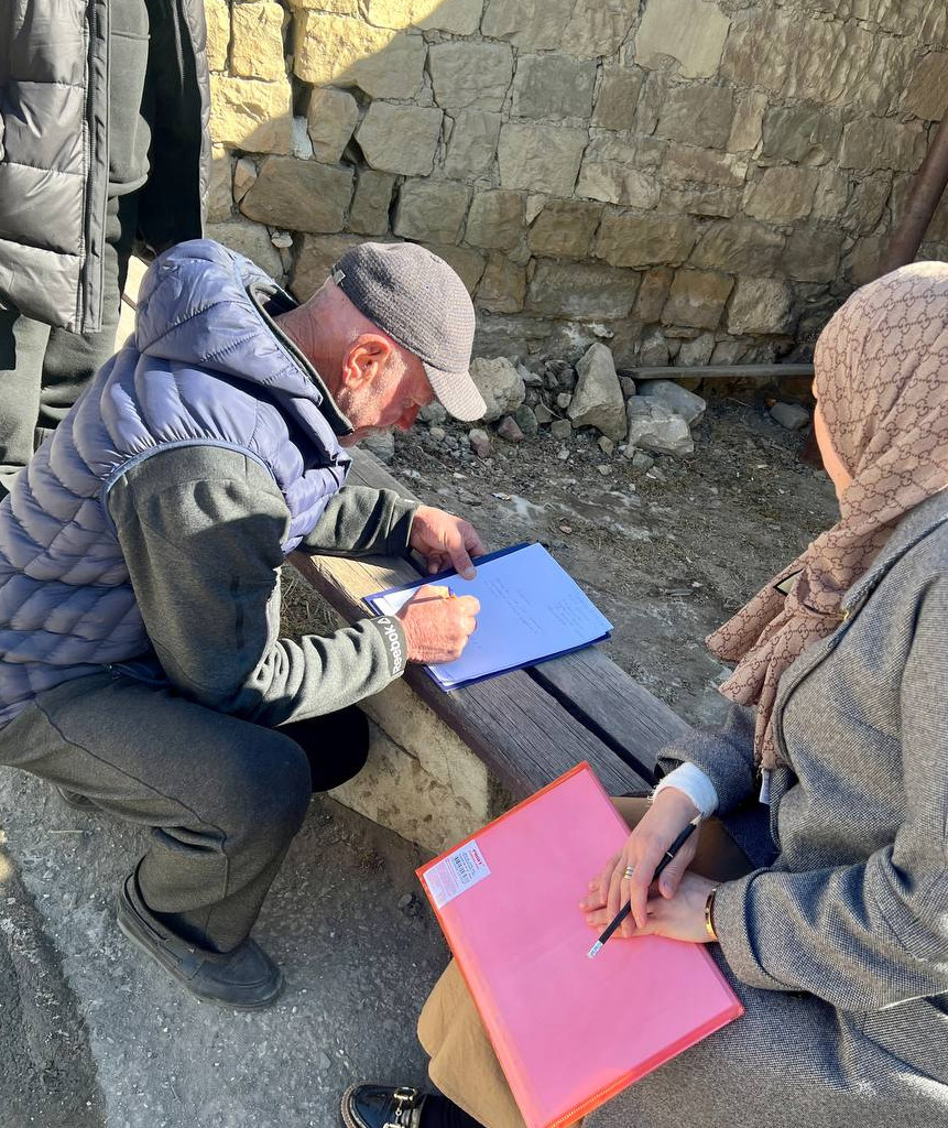 Выезд в с. Чох.