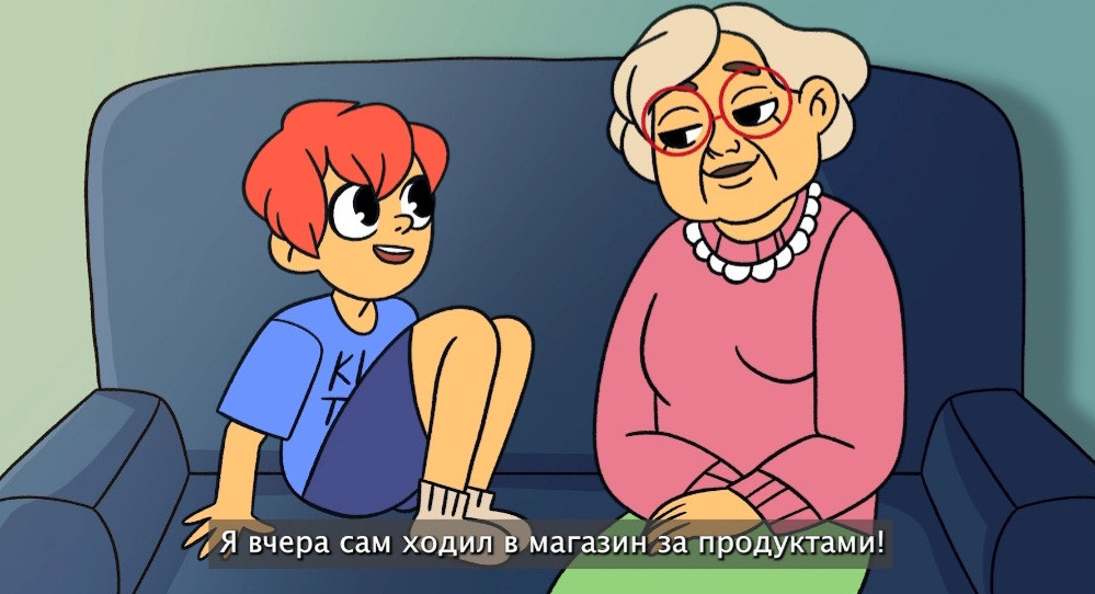 Серия мультфильмов адаптирована для малышей с нарушениями слуха