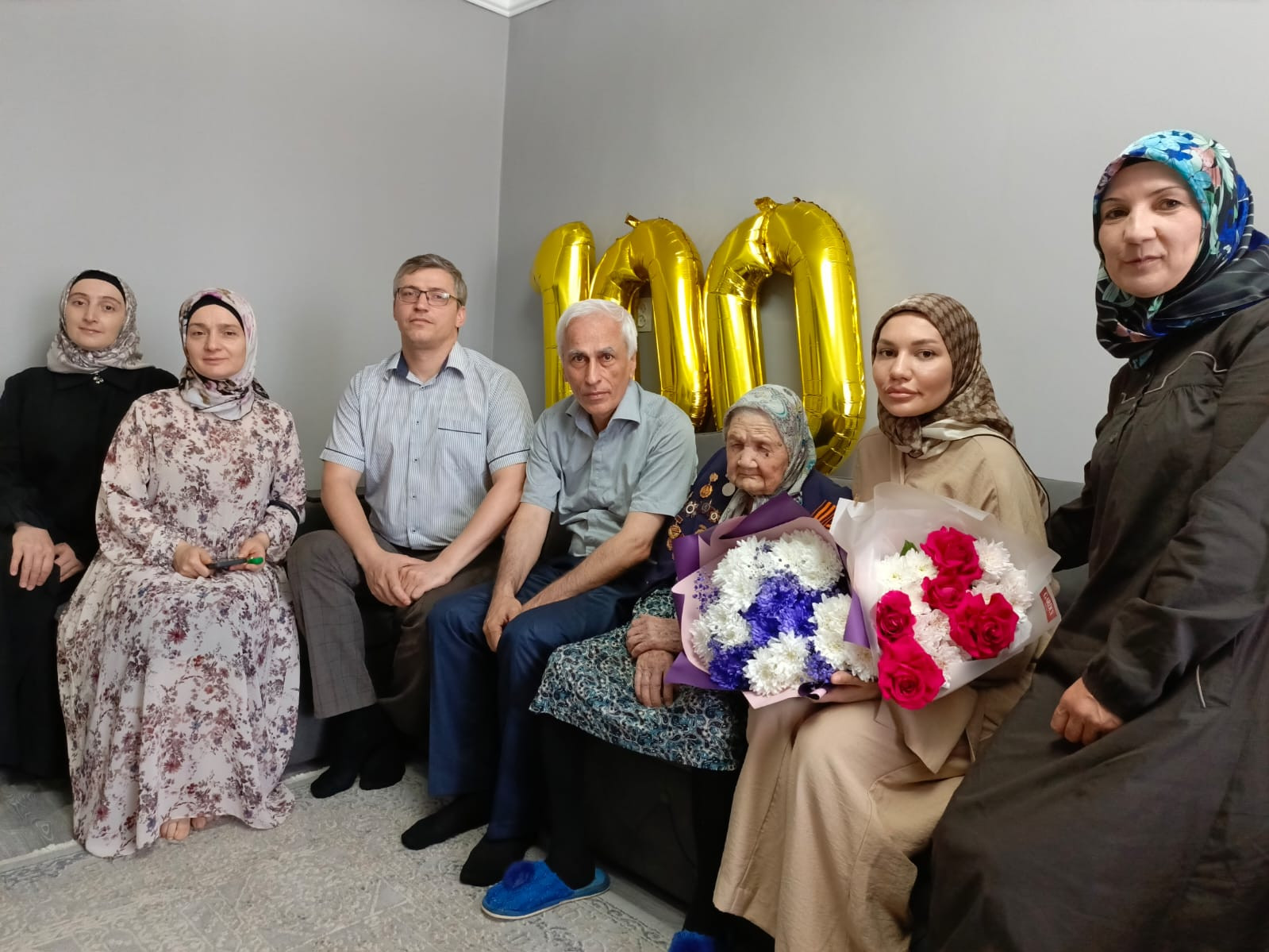 100 лет Беляловой Галине Меджидовне.