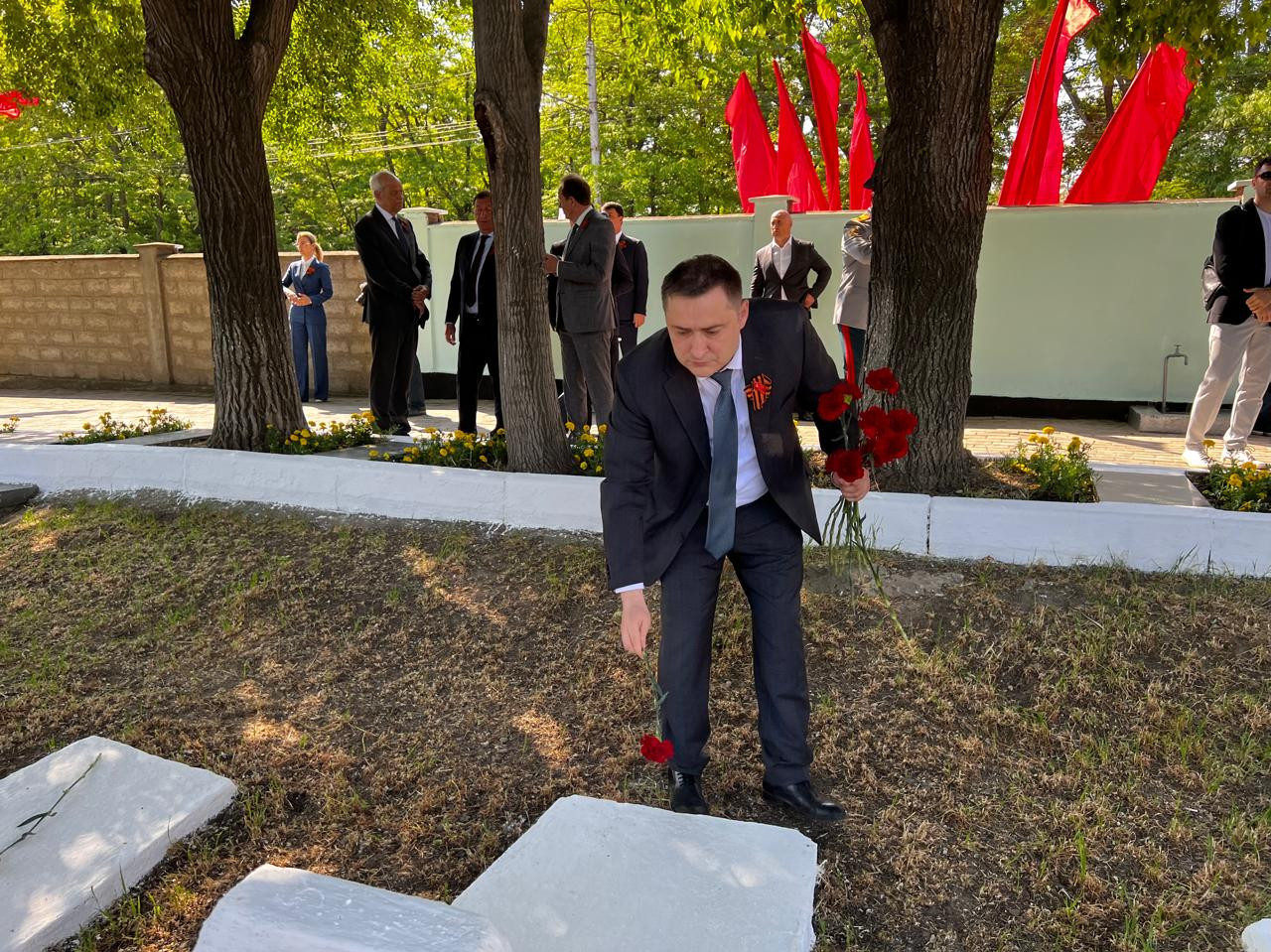 Мурад Казиев принял участие в мероприятиях посвящённых празднованию 79-й годовщины Победы в Великой Отечественной войне.