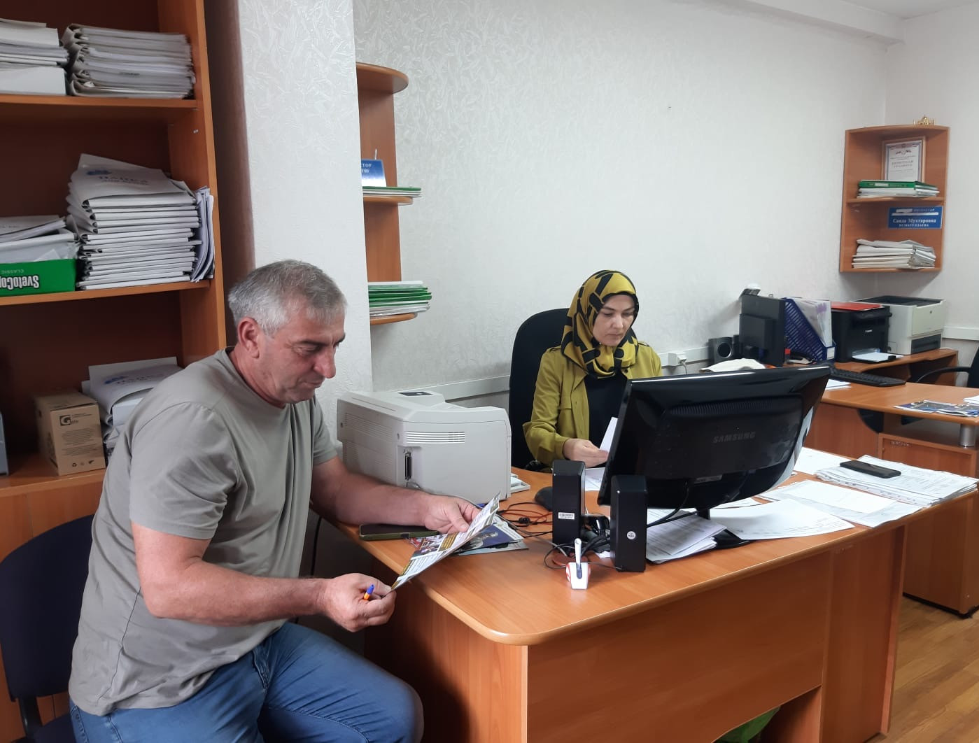 «День открытых дверей» на тему информирования и приема заявок на военную службу по контракту от безработных граждан и граждан ищущих работу