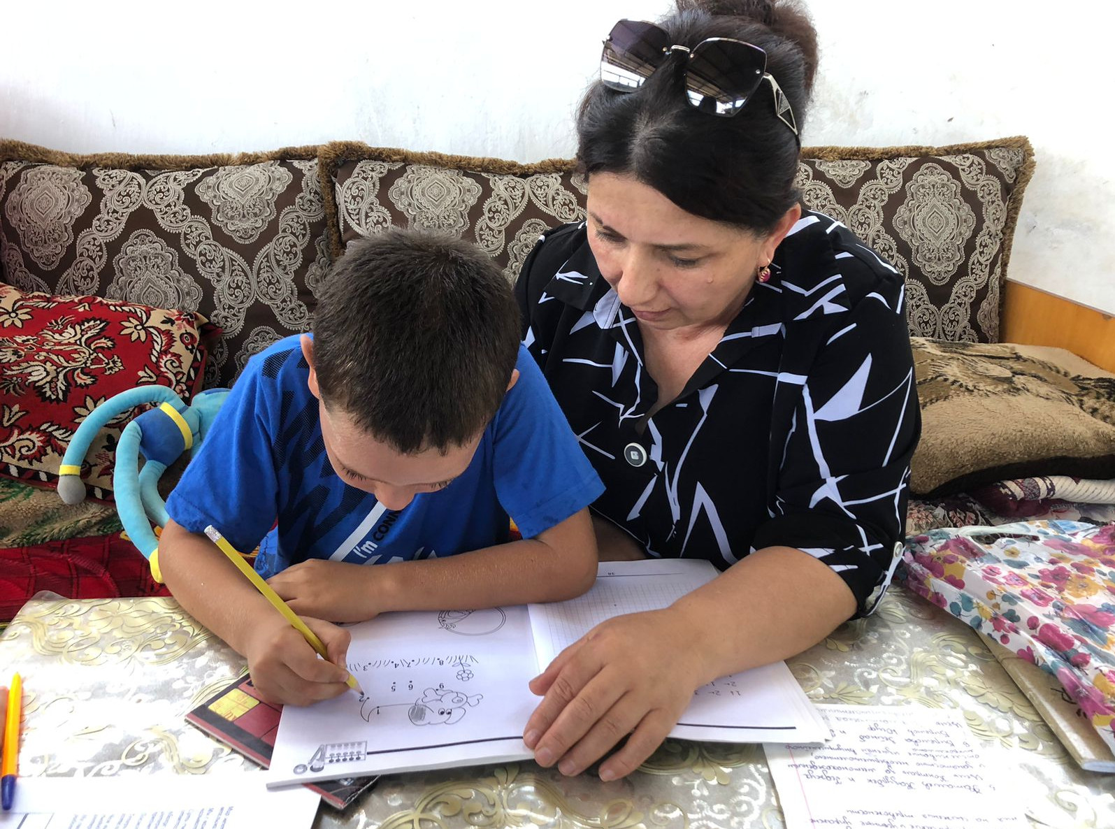 Работа психолога.