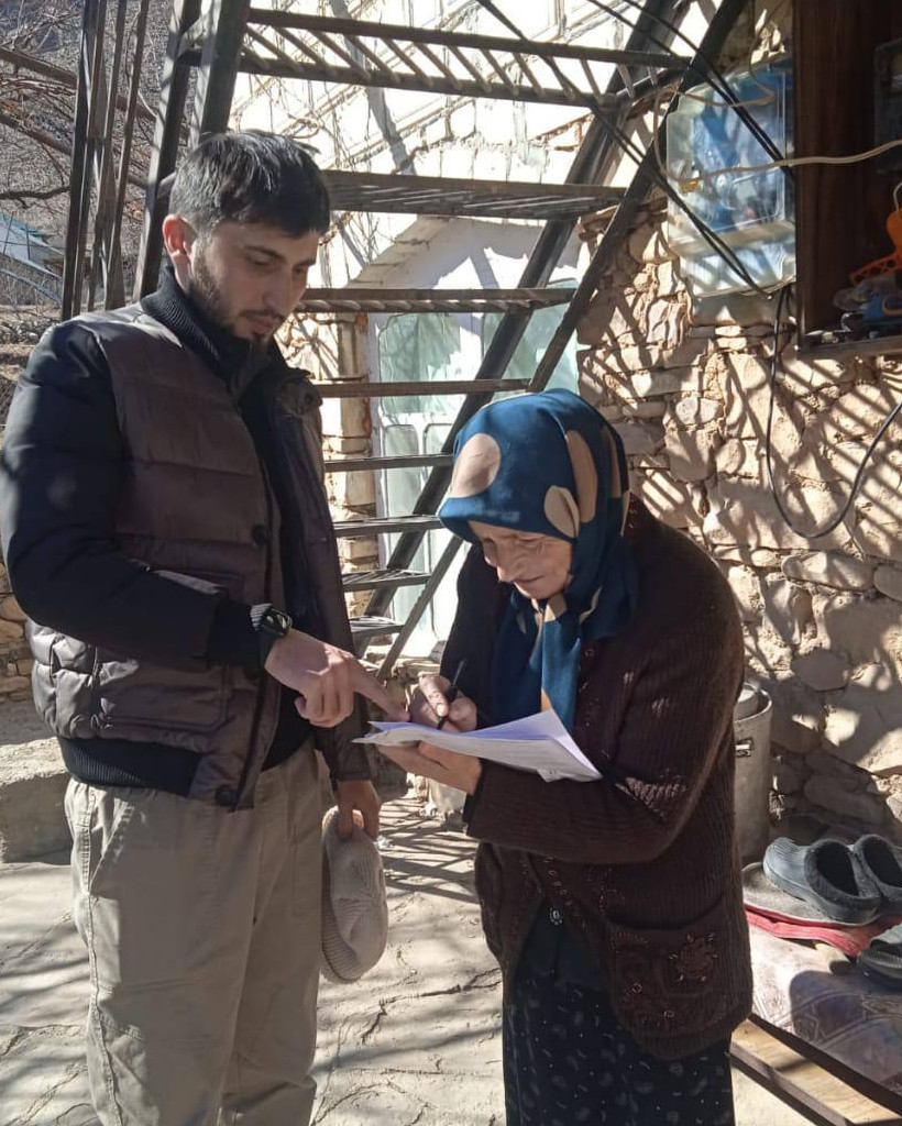 Выезд мобильной бригады в с. Хутни.