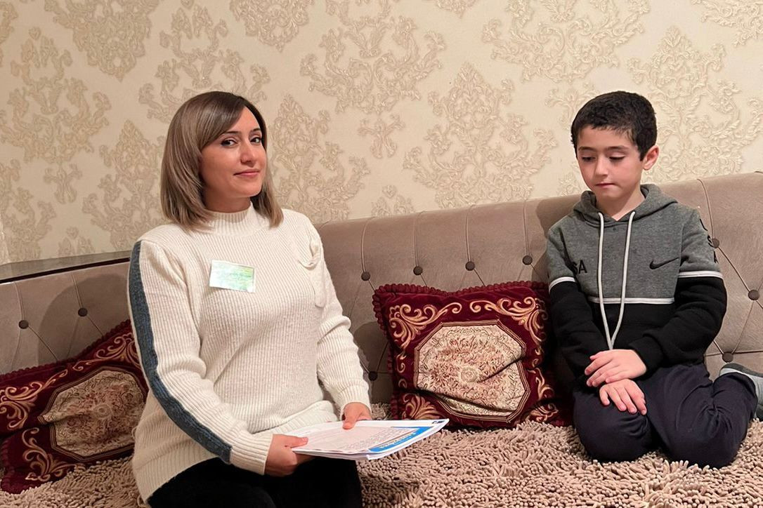 Специалист по работе с семьей и детьми, Муртазалиева Раисат, посетила своего подопечного, Алиева Ю., для формирования позитивных интересов и систематического наблюдения за его состоянием здоровья.