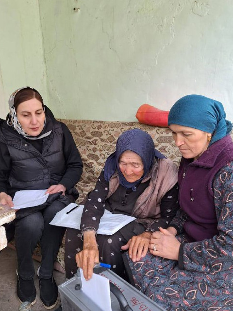 Голосование в выборах Президента РФ на дому