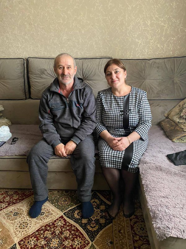 В преддверии праздника «Дня защитника Отечества» посетила семью погибшего на СВО Курбанова Низамутдина.