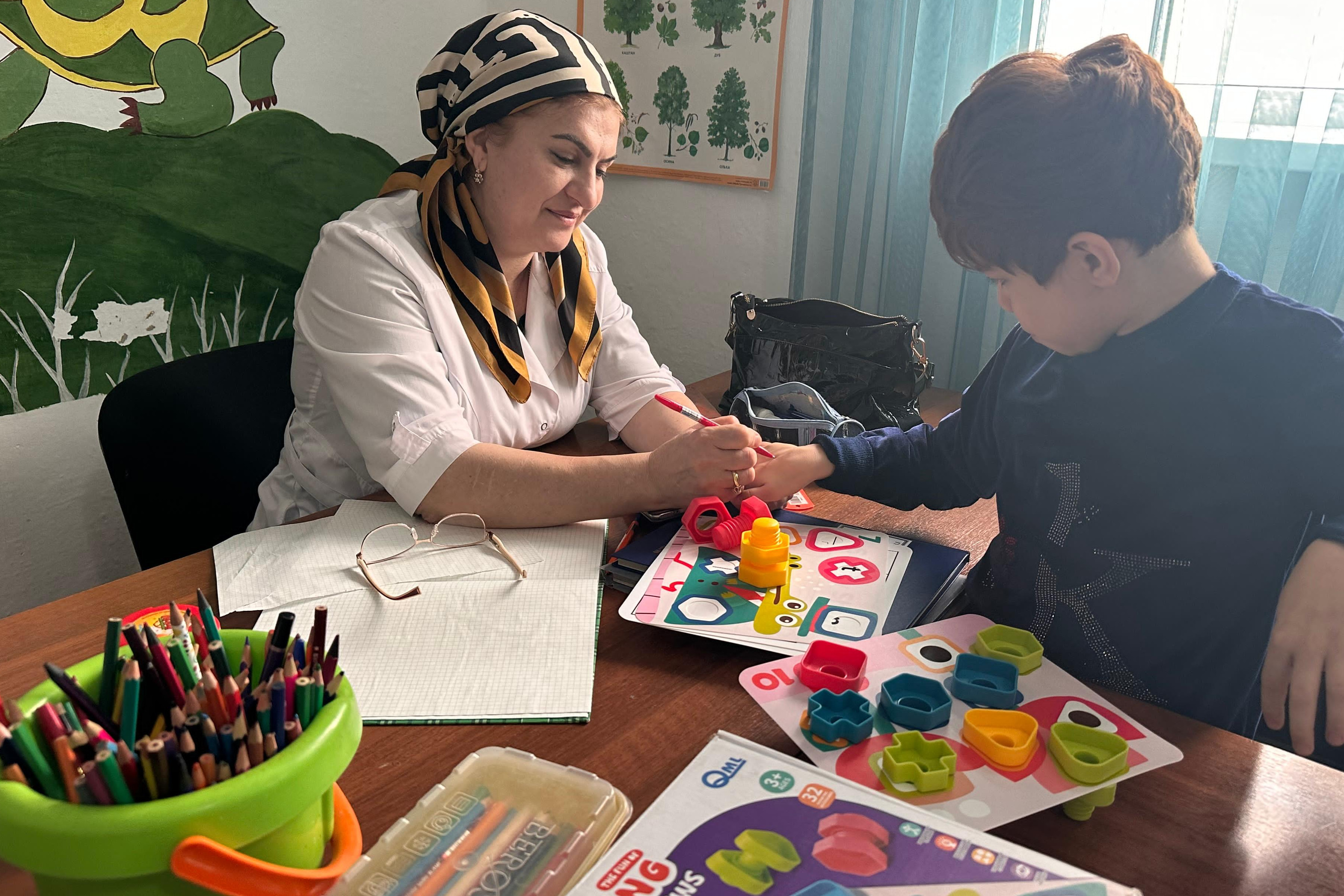 ?Занятие на тему: "Геометрические фигуры"